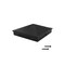 Nuvo Iron 3 1/2in x 3 1/2in Pyramid Post Cap. No Discounts. textured black, Aluminum, 24PK PCP02-MP24 - alternate 1